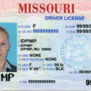 Fake driver license Missouri