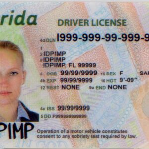 Fake driver license Florida