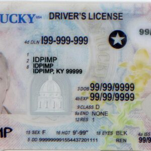 Fake driver license Kentucky