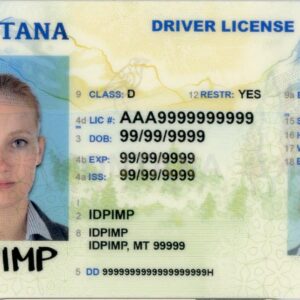 Fake driver license Montana