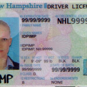 Fake driver license New Hampshire