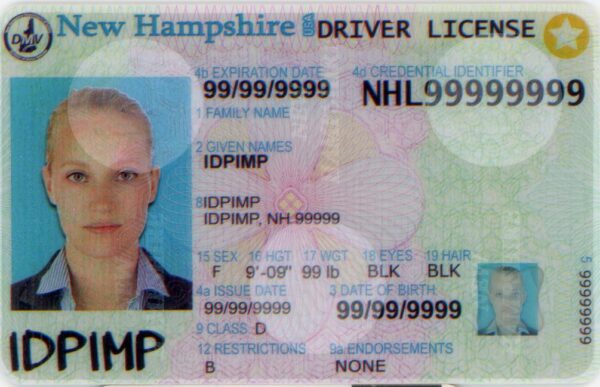 Fake driver license New Hampshire - Buy New Hampshire Fake IDs - IDPimp Fake id