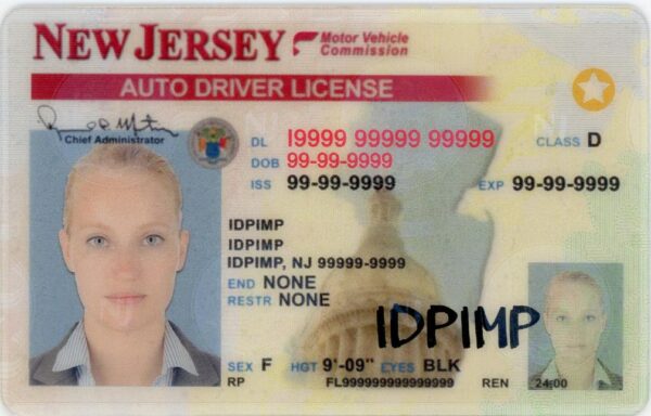 Fake driver license New Jersey - Buy New Jersey Fake IDs - IDPimp Fake id