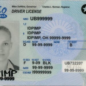 Fake driver license Ohio