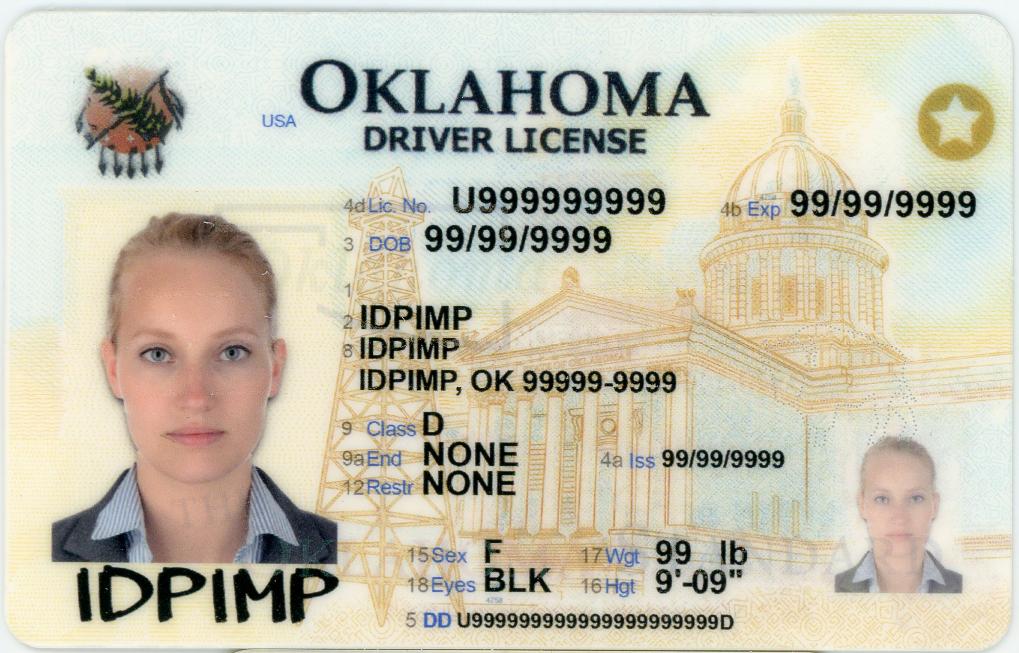 Fake driver license Oklahoma - Buy Oklahoma Fake IDs - IDPimp Fake id