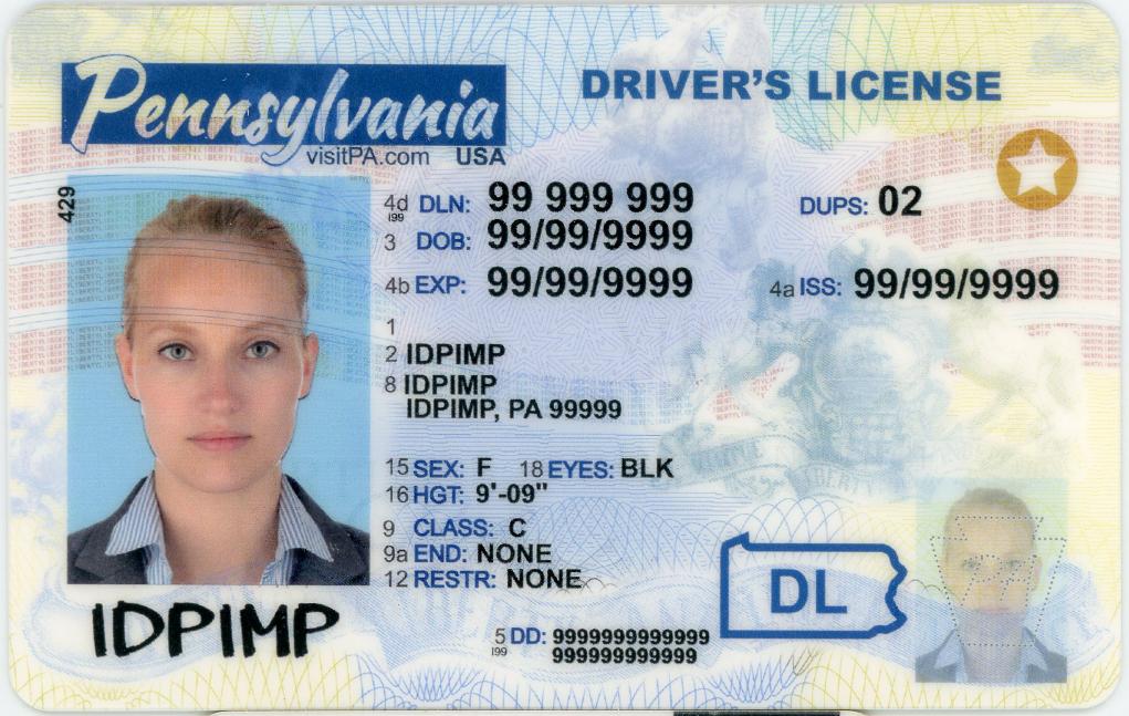 Fake driver license Pennsylvania - Buy Pennsylvania Fake IDs - IDPimp Fake id