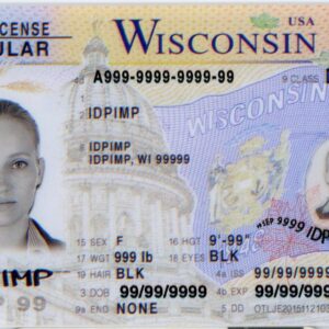 Fake driver license Wisconsin