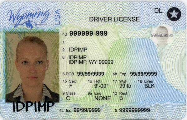 Fake driver license Wyoming - Buy Wyoming Fake IDs - IDPimp Fake id