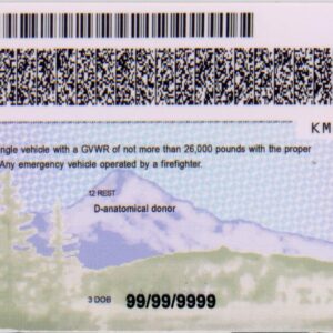 Fake driver license Oregon